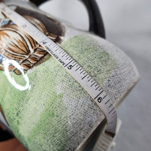 Vintage Capri by Royal Sealy Japan Water Juice Pitcher Ceramic Hand Painted - Picture 9 of 10